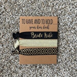 Bride Tribe Hair Ties